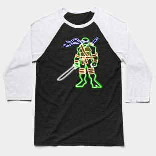 Neon Leonardo Baseball T-Shirt